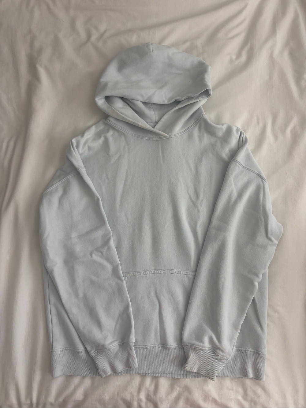 Hollister Feel Good Oversized Hoodie – Light Blue – Women’s Medium